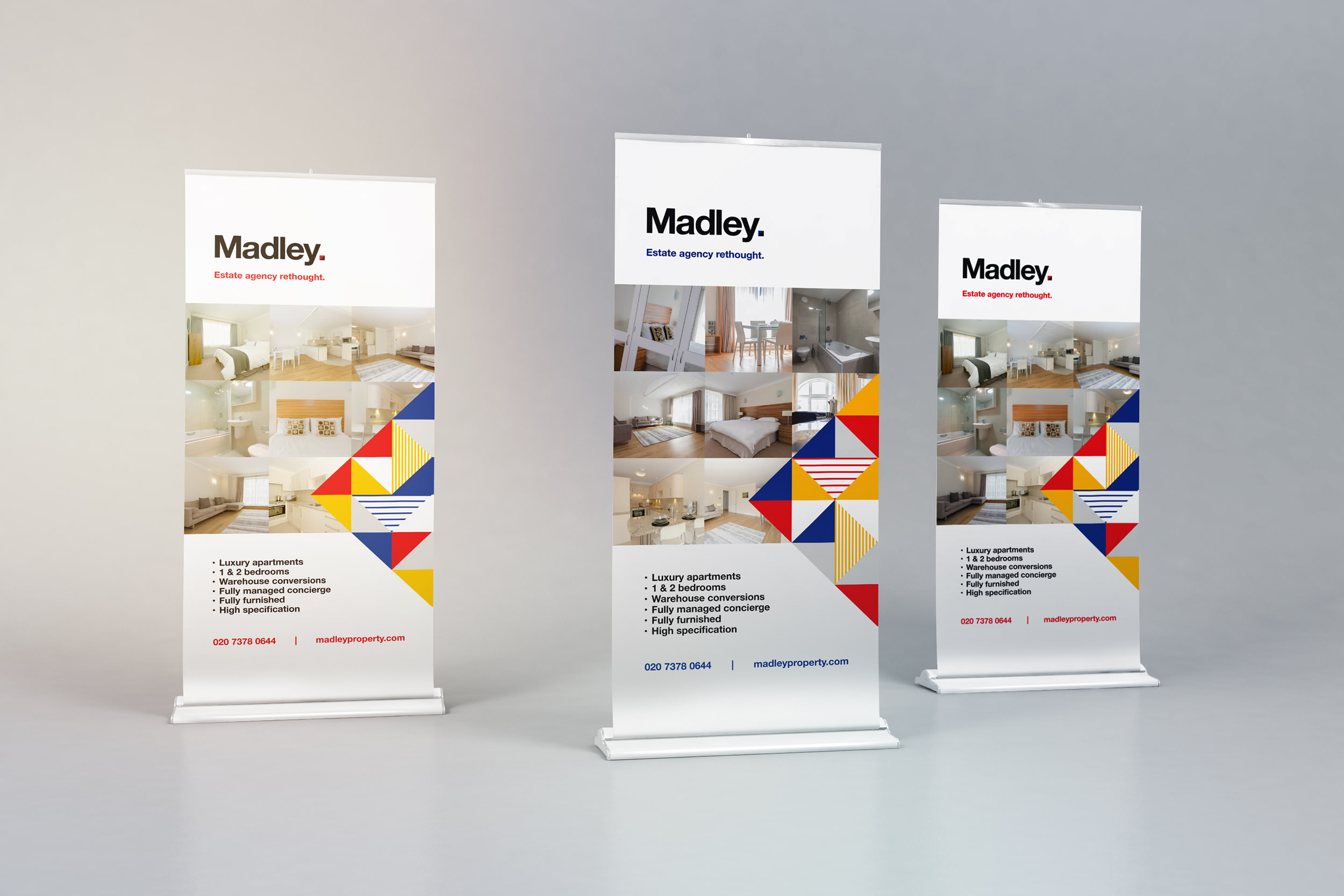 Madley Property roller banners